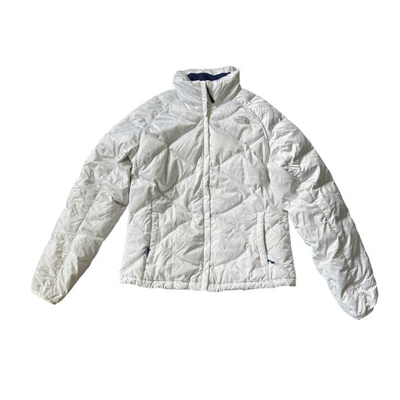 The North Face 550 Down Puffer Coat White - Picture 1 of 10